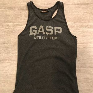 GASP Ribbed Tank Top
